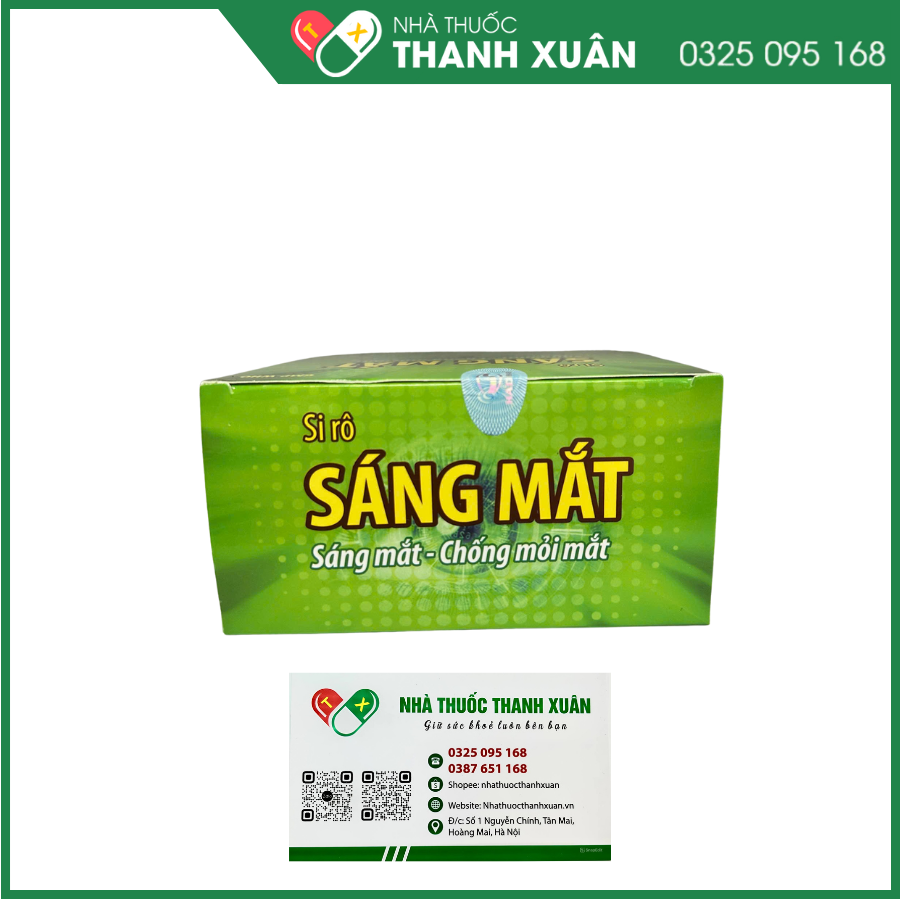 Siro Sáng mắt phòng ngừa cận thị và trị các bệnh về mắt